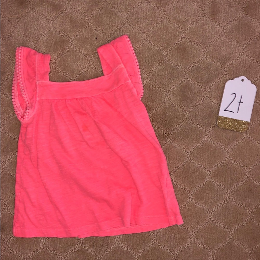 2t T-shirt , neon pink